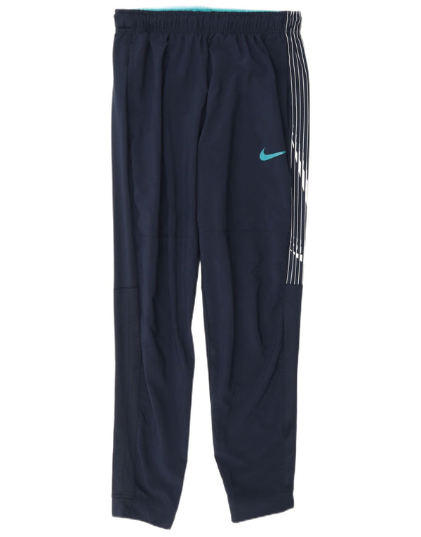 Nike Herre grafisk træningsdragt Bukser Joggers Medium Navy Blue Polyester