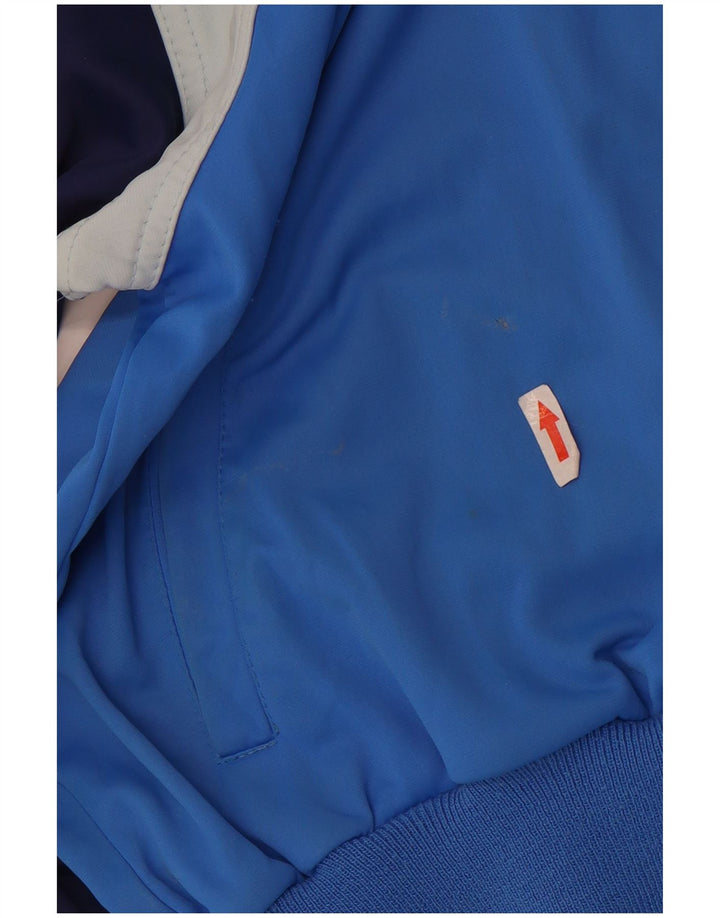 Ennerre Womens træningsdragt topjakke UK 20 2XL Blå Colourblock Polyamid