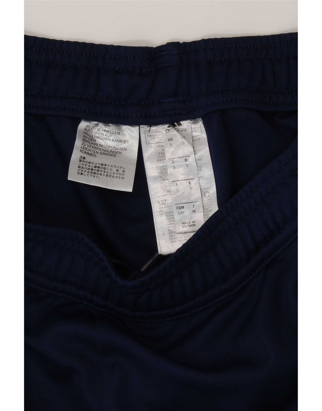 Adidas Træningsdragt bukser til mænd Small Navy Blue Polyester Sports