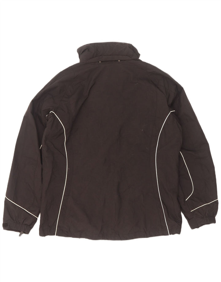Columbia Regnjakke til kvinder UK 16 Stor sort nylon