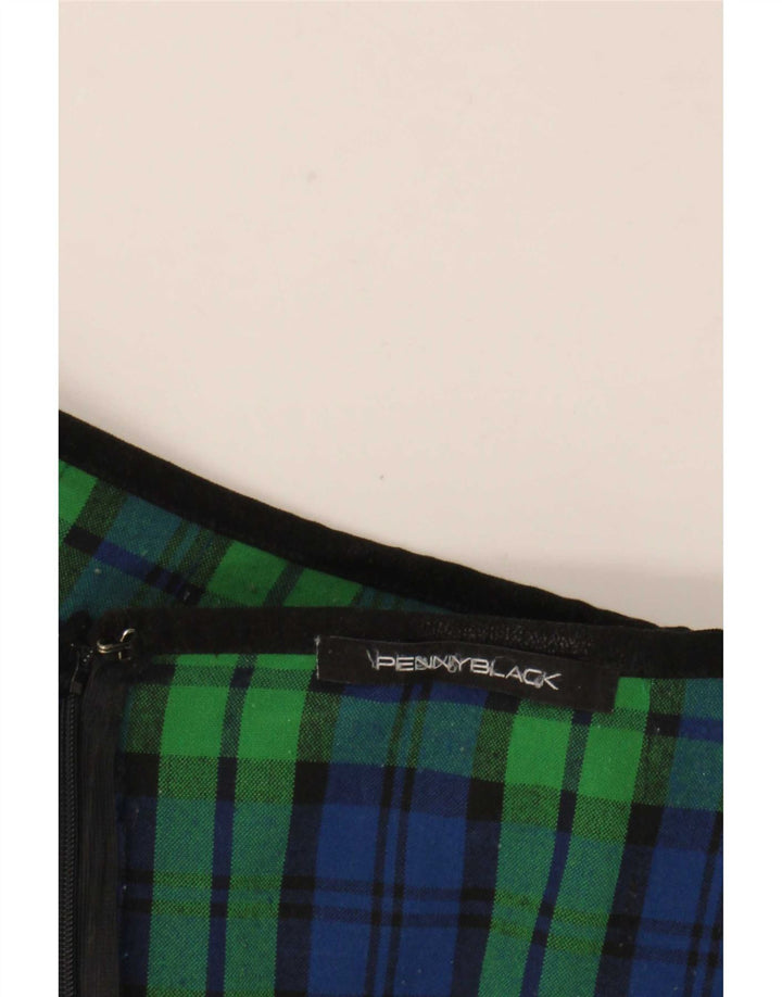 Penny Black Dame Mini-nederdel W31 Medium Green Check