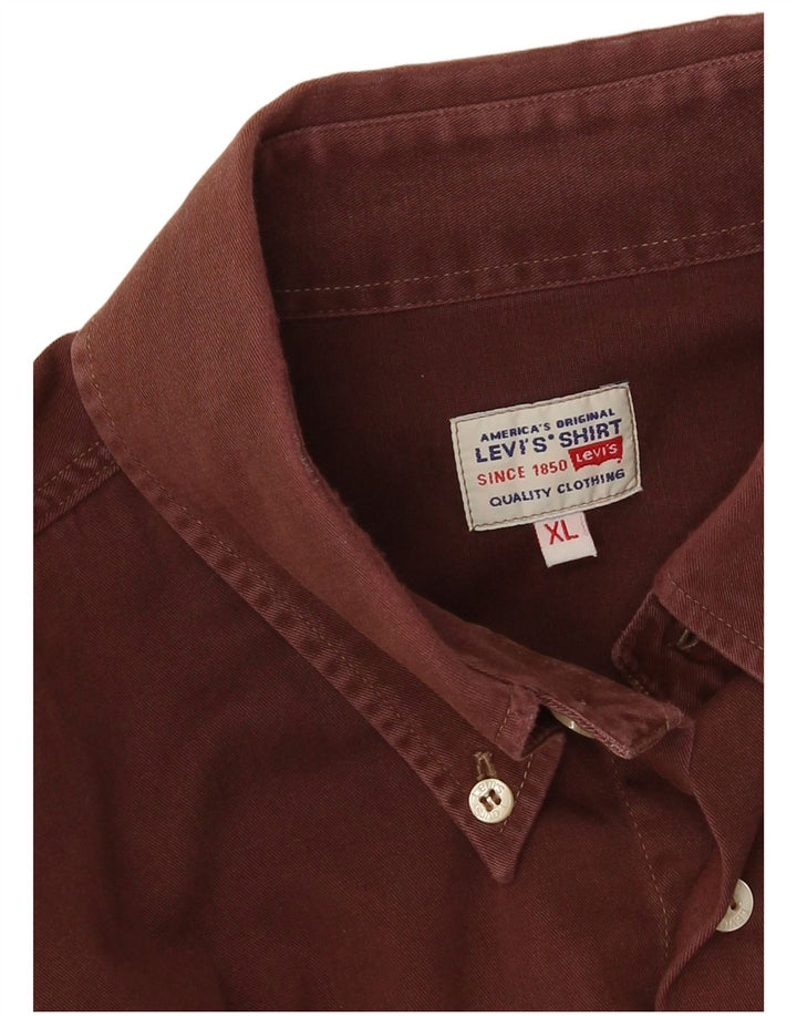 Levi's Dameskjorte XL Burgundy