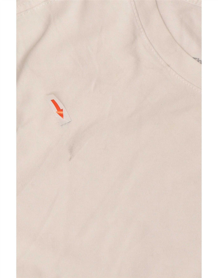 Nike T-shirt top til mænd, lille hvid
