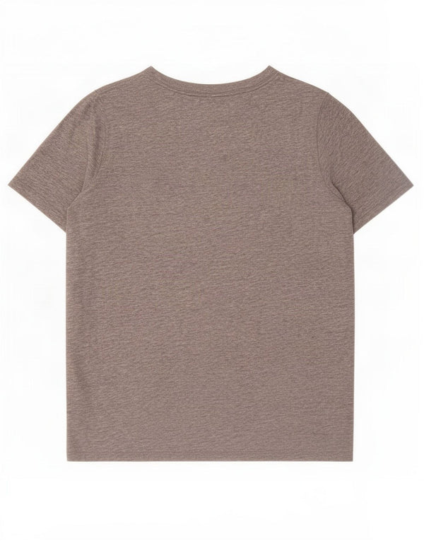 Nike drenge Dri Fit grafisk t-shirt top 12-13 år stor grå flækket bomuld