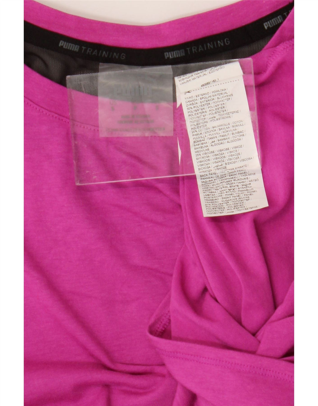 PUMA Womens Vest Top UK 8 Small Pink Colourblock