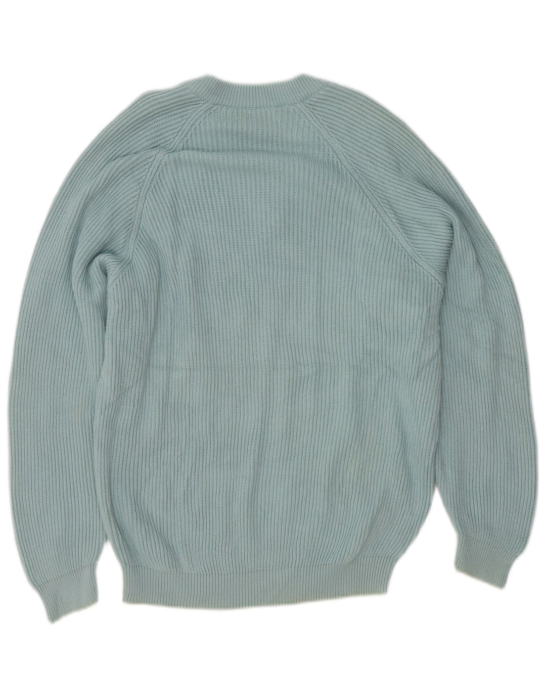 Stefanel Dame V-hals sweater UK 16 Large Blue