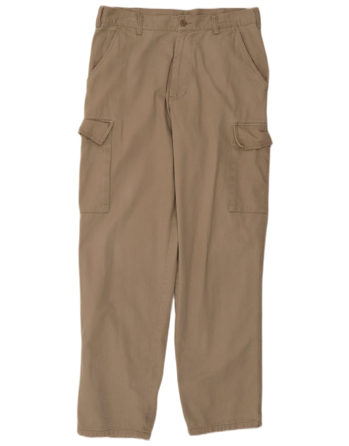 Avirex Straight Cargo Bukser til mænd W34 L32 Beige Bomuld
