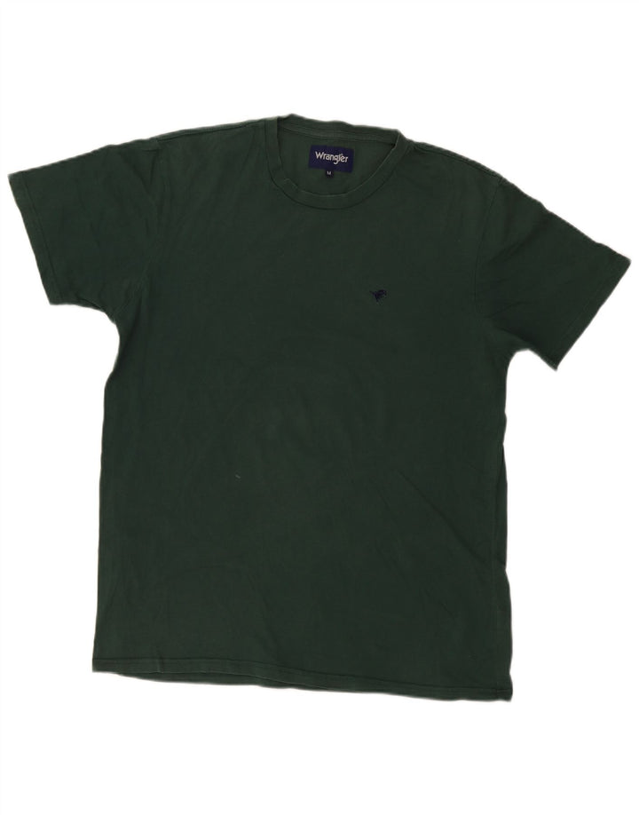 Wrangler herre T-shirt top mellemgrøn bomuld