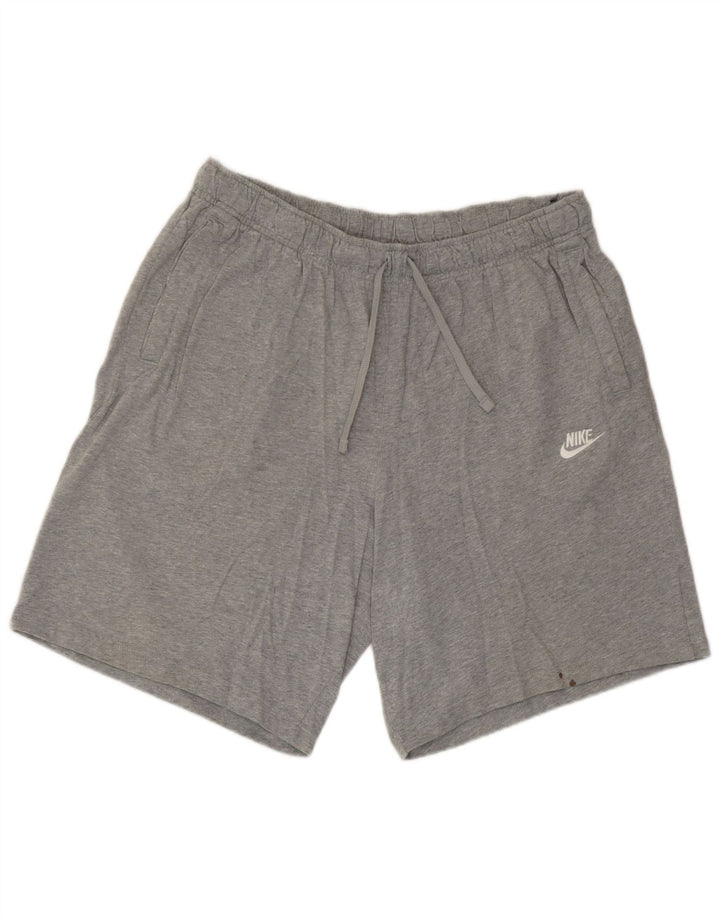 Nike herre sportsshorts XL grå bomuld