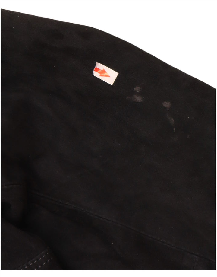 Jeckerson Dame Ruskind Bomber Jacket UK 18 XL Navy Blue