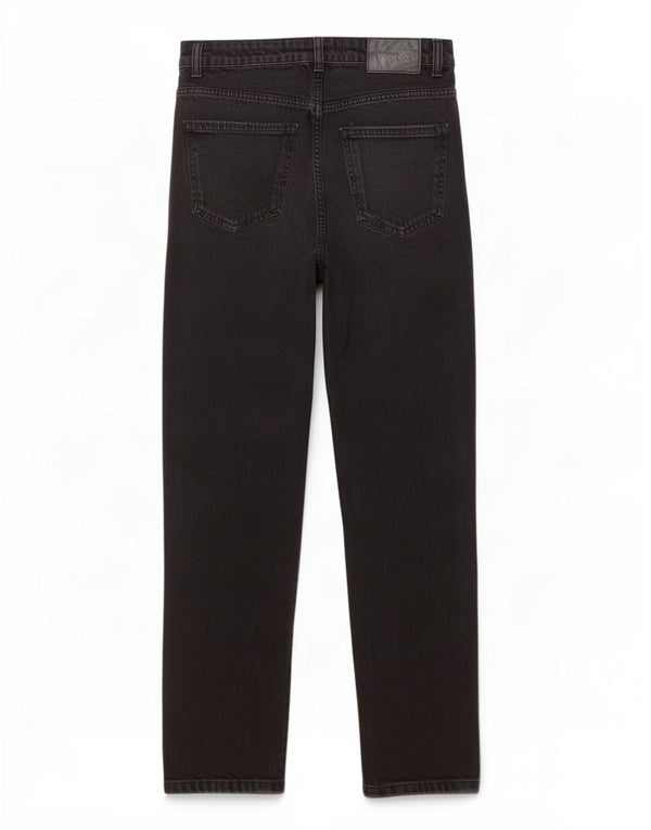 Zara Womens Tapered Jeans EU 38 Small W28 L28 Black Cotton
