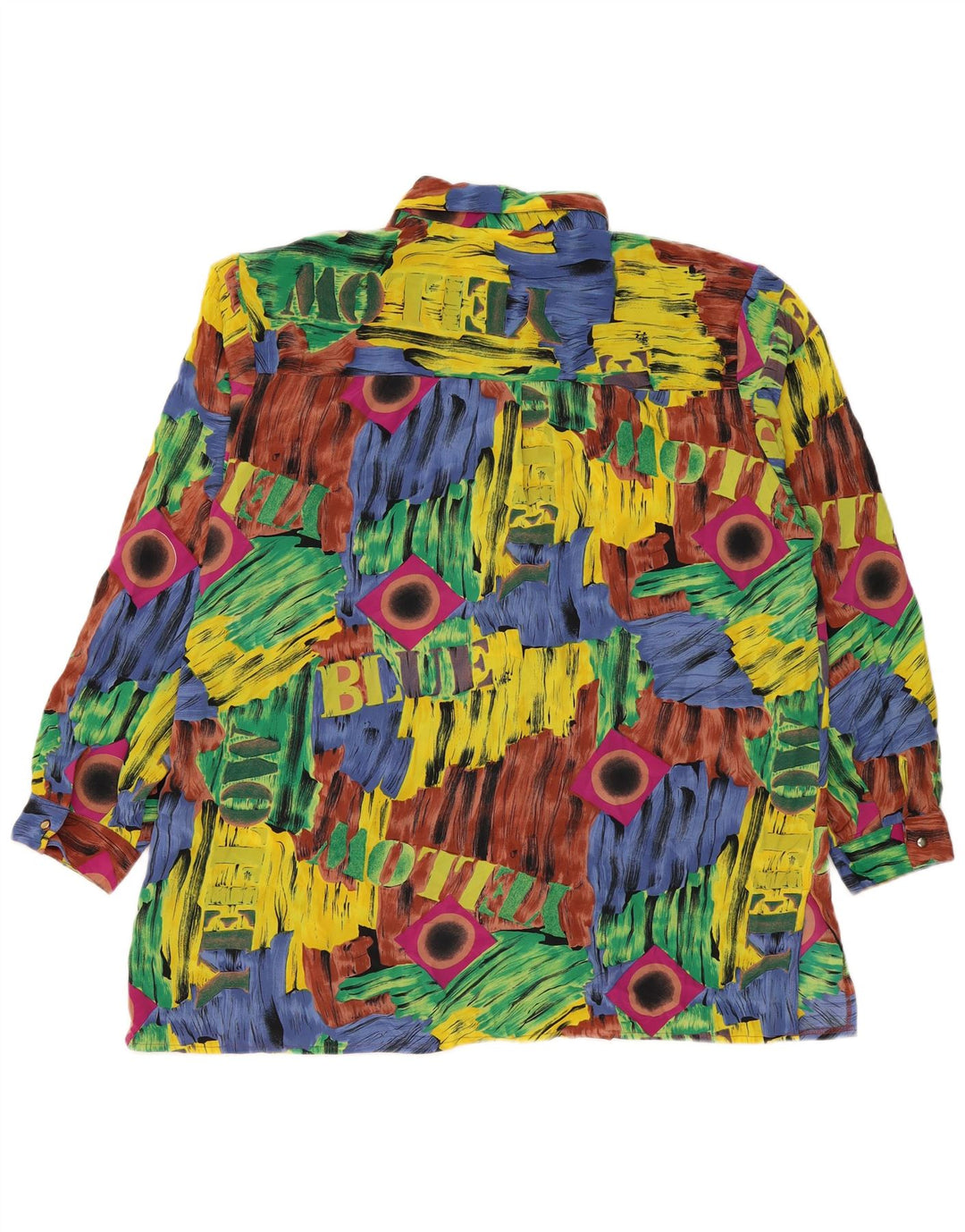 Canda Grafisk skjortebluse til kvinder EU 48 2XL Flerfarvet Patchwork