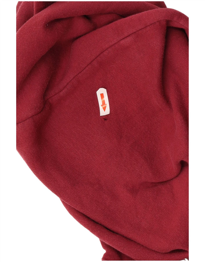 Champion Herre Sweatshirt Jumper Small Burgundy