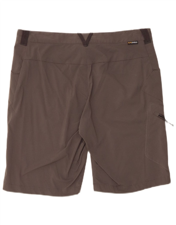 Jack Wolfskin Herre Regular Fit Cargo Shorts UK 42 Large W35 Grå Polyamid