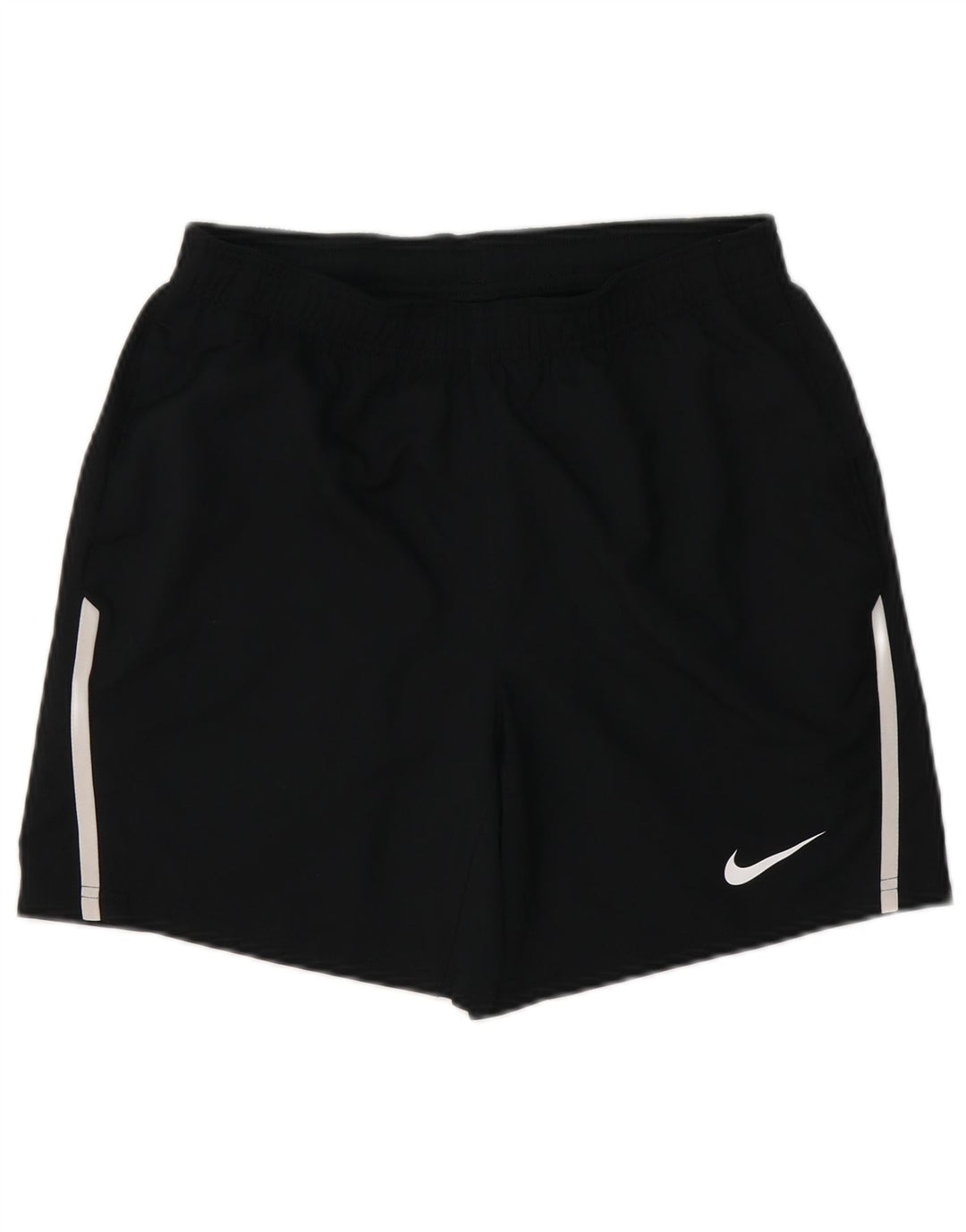 Nike Dri Fit sportsshorts til mænd Small Black Colourblock Polyester