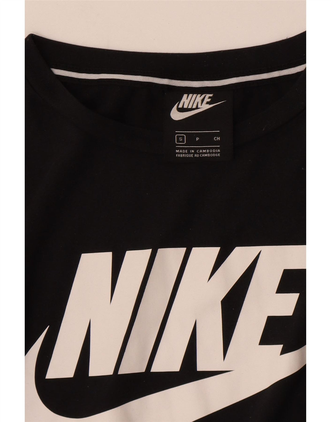 Nike grafisk T-shirt top til kvinder DK 10 Lille sort
