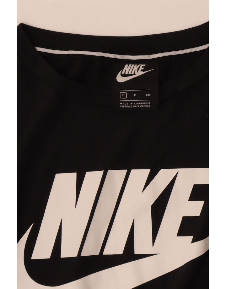 Nike grafisk T-shirt top til kvinder DK 10 Lille sort