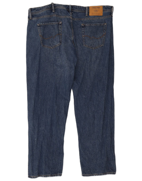 Jack & Jones Herre Mike Straight Jeans W40 L30 Blå Bomuld