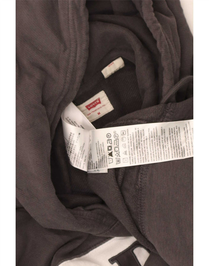Levi's Grafisk hættetrøje til mænd mellemgrå Colourblock Bomuld