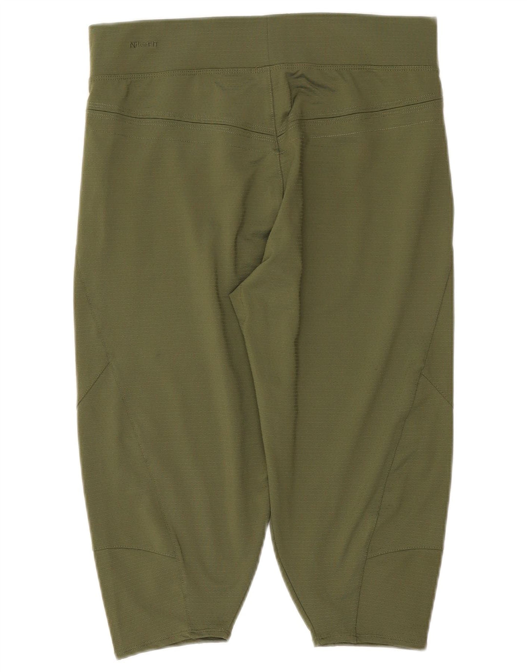 Nike Bermuda sportsshorts til kvinder UK 8/10 Small Green Polyester