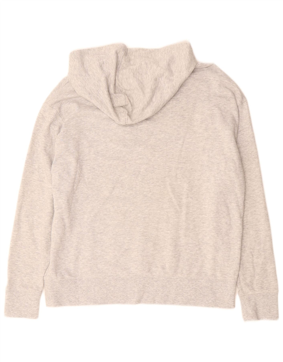 CHAMPION Grafisk hættetrøje til kvinder UK 14 Medium Grey Flecked Bomuld