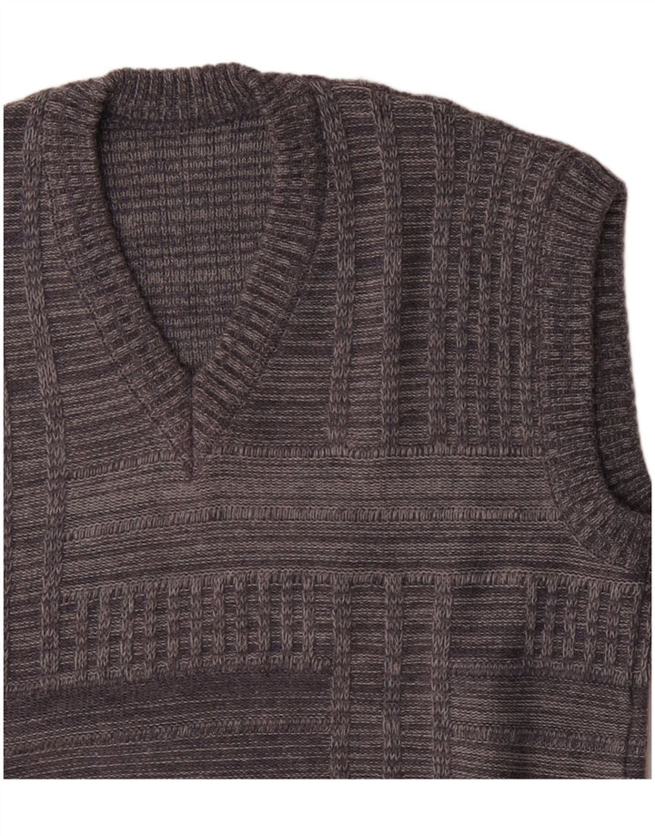 Vintage herrevest tanktop stor grå