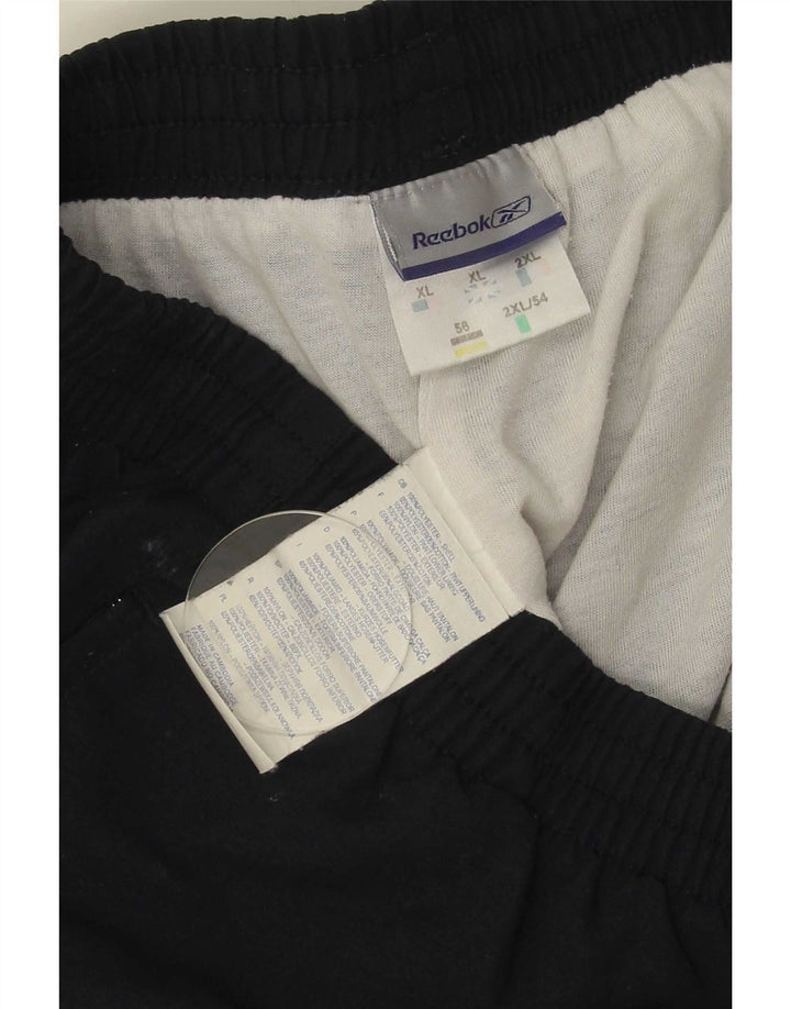 Reebok Herre træningsdragt Bukser Joggers XL Navy Blue Polyester
