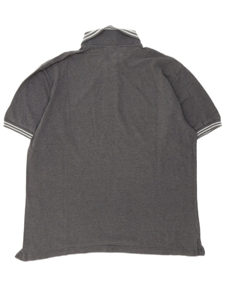 Sergio Tacchini Herre poloshirt Stor grå bomuld