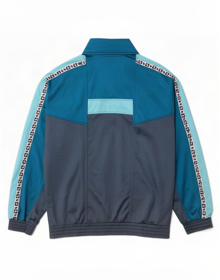 Lotto Herre grafisk træningsdragt Topjakke Medium Blue Colourblock Polyester