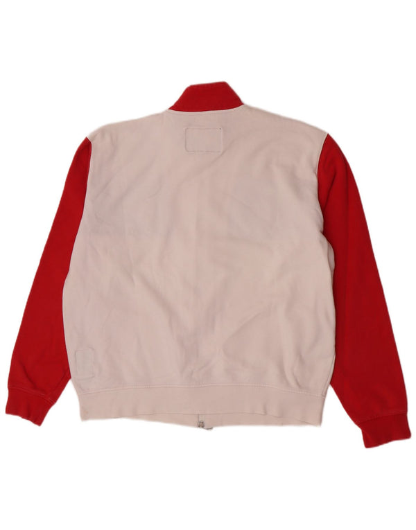 U.S. Polo Assn. Træningsdragt til mænd Topjakke 4XL Hvid Colourblock Bomuld