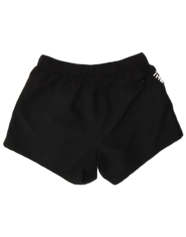 The North Face Graphic Sports Shorts til kvinder UK 10 Small Black Polyester