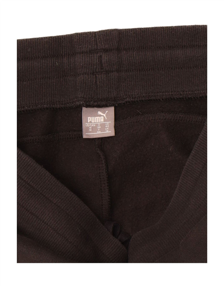 PUMA Womens Tracksuit Trousers Joggers UK 12 Medium  Black