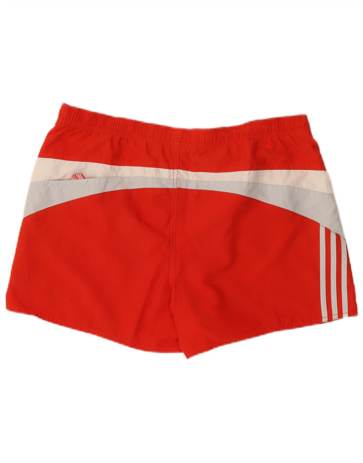 Adidas Sportsshorts til mænd Large Red Colourblock