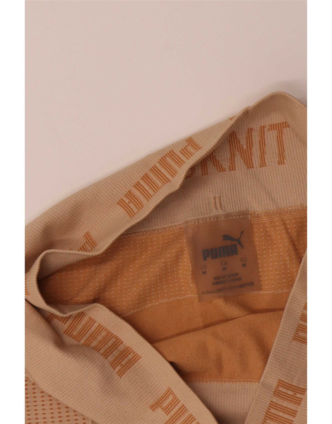 Puma Grafiske Leggings til kvinder UK 12 Medium Beige