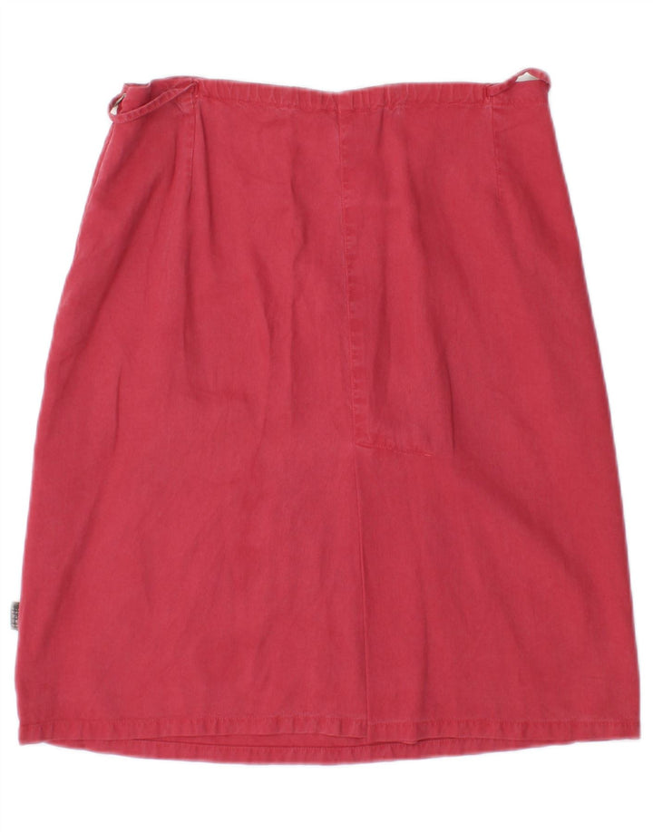 LES COPAINS Womens Corduroy Skirt IT 40 Small W27  Pink Vintage Les Copains and Second-Hand Les Copains from Messina Hembry 