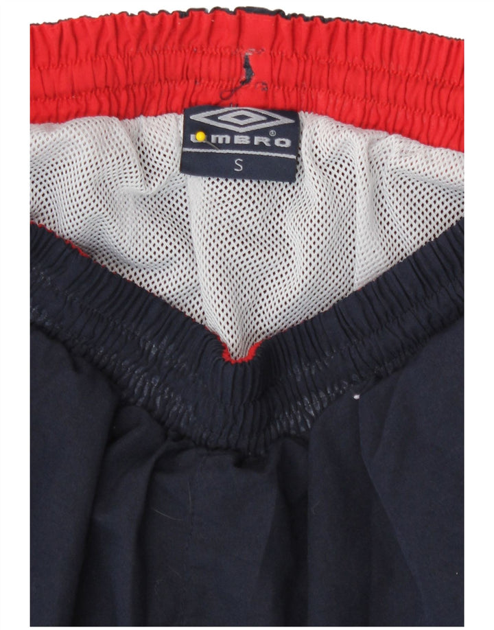 Umbro Herre grafiske badeshorts Small Navy Blue Colourblock