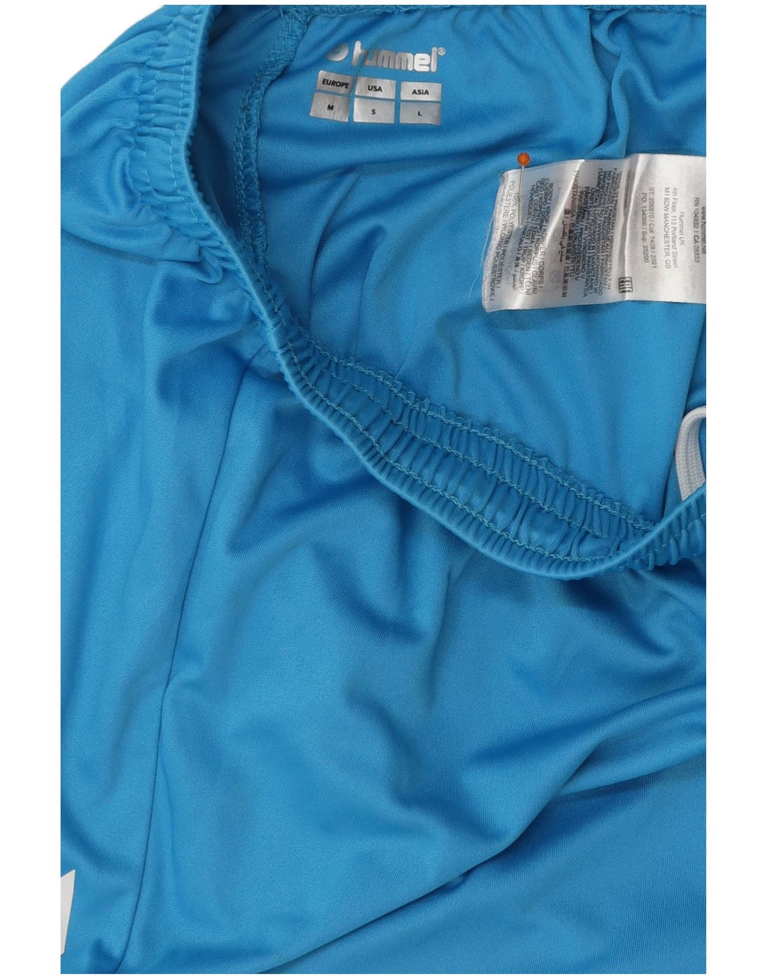 HUMMEL Herre grafiske sportsshorts Små blå polyester