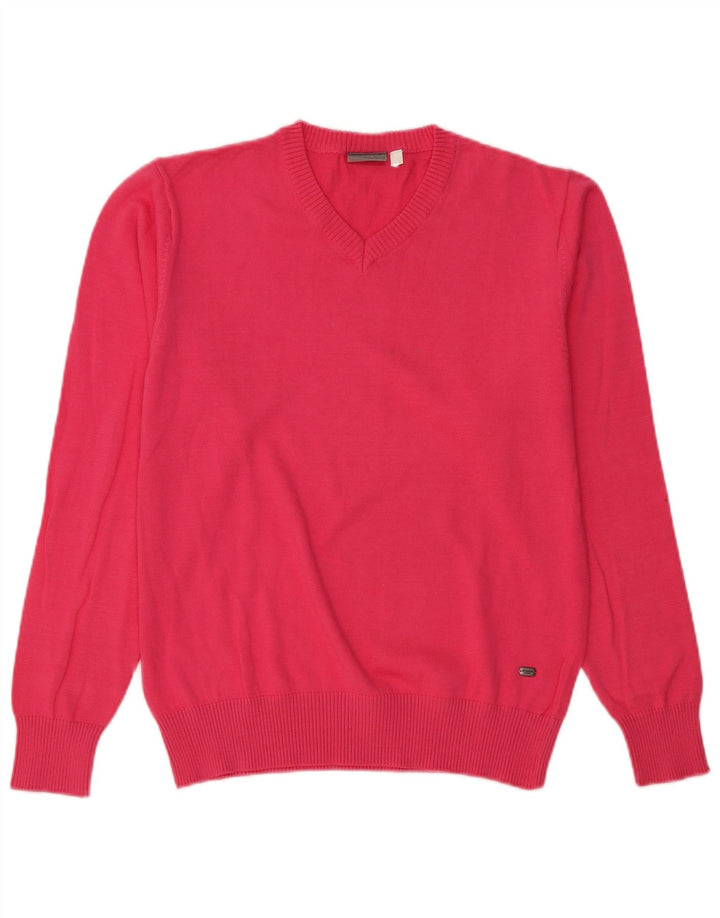 Lotto Dame V-hals sweater UK 16 Large Pink