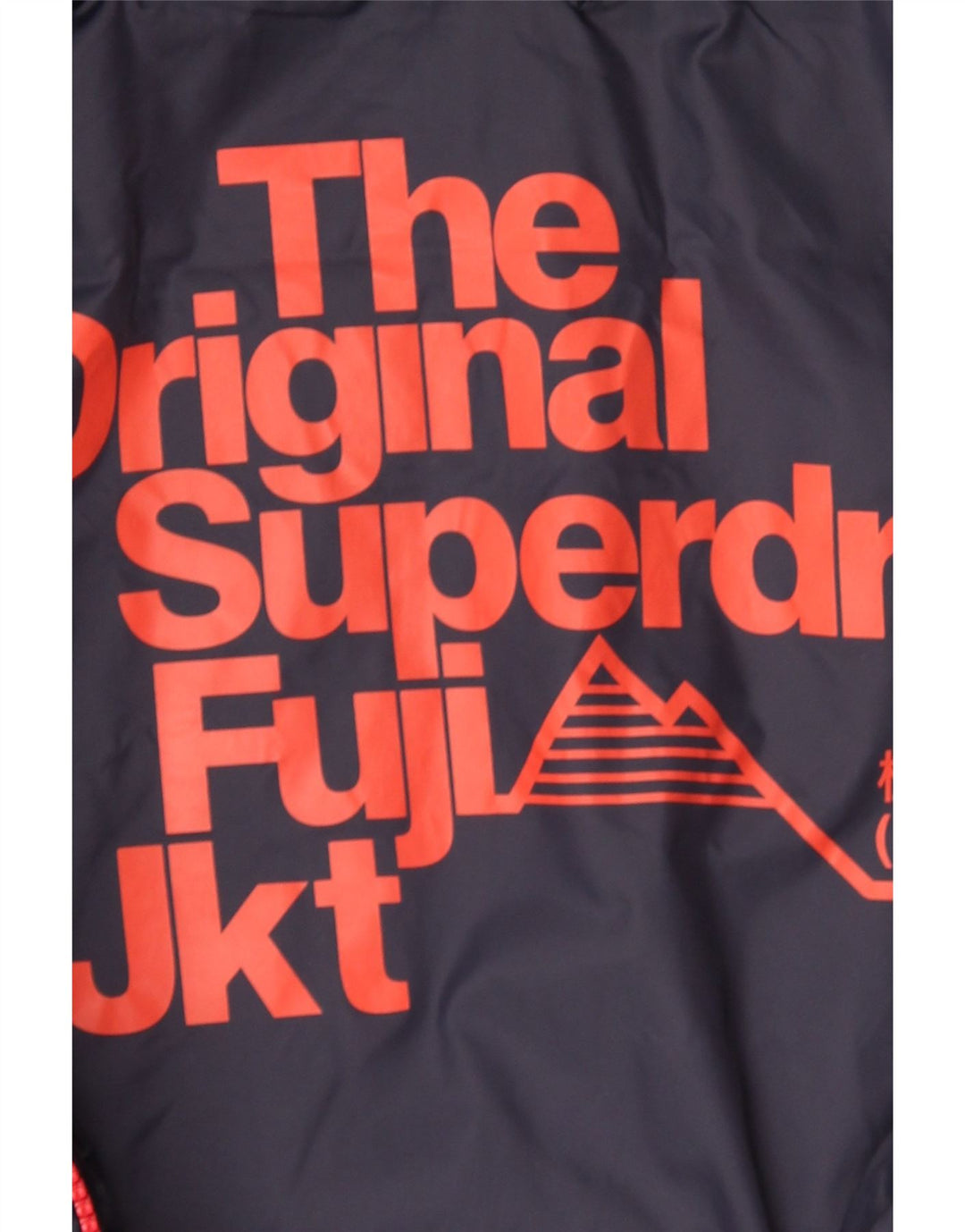 Superdry Polstret hættejakke til kvinder UK 10 Lille marineblå nylon