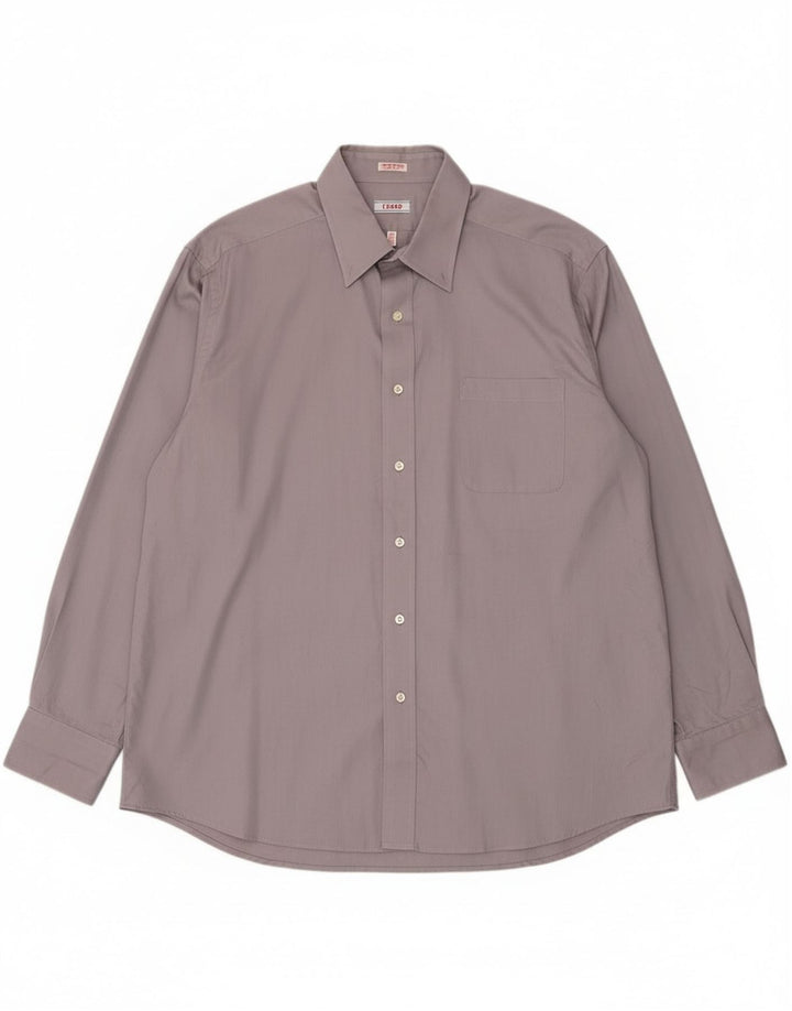 Izod Herreskjorte str. 17 1/2 XL Grå Bomuld