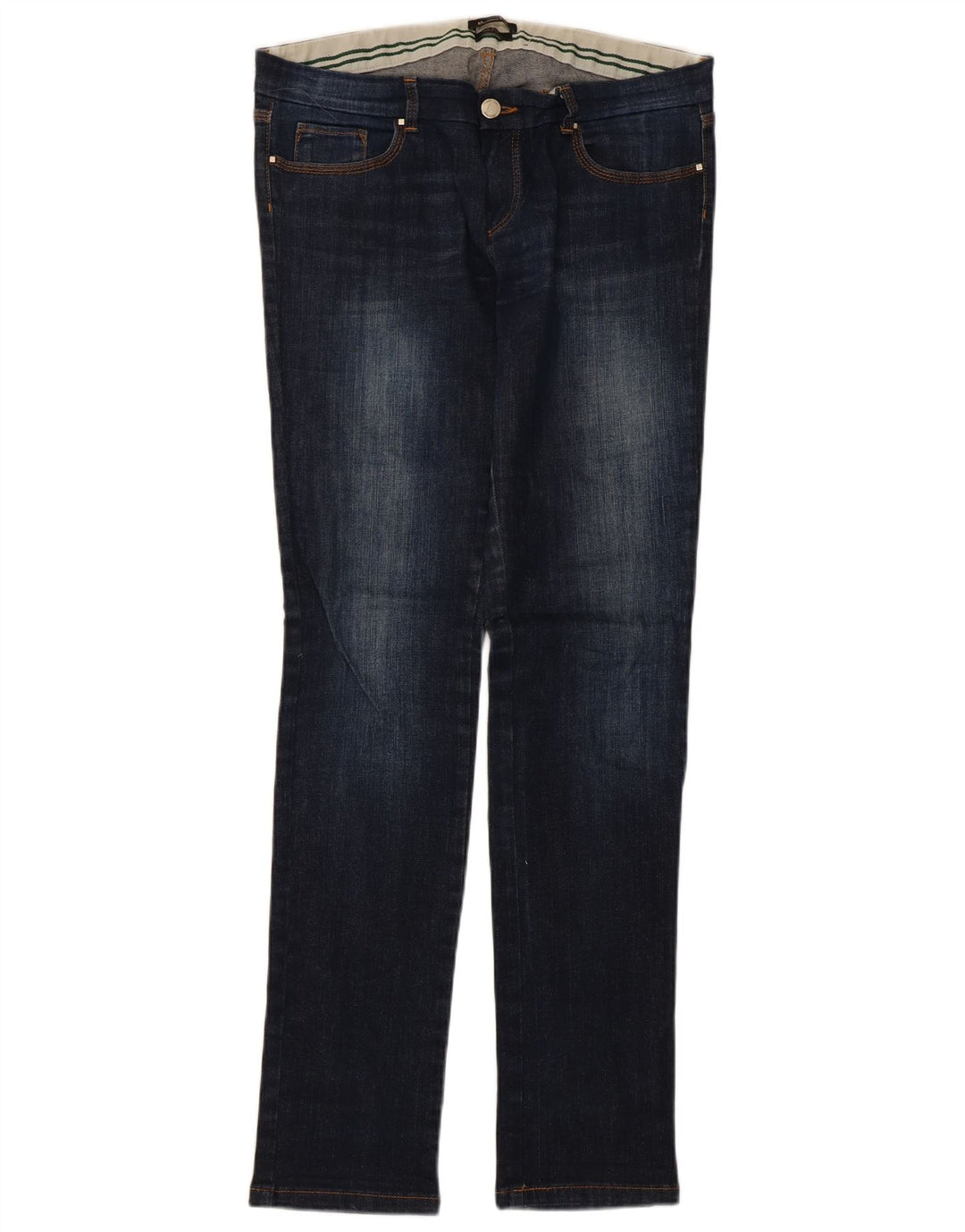 Massimo Dutti Dame Slim Jeans W30 L31 Marineblå