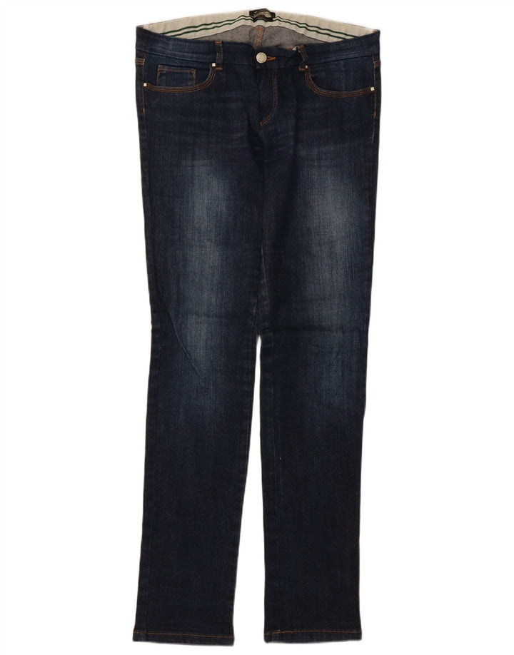 Massimo Dutti Dame Slim Jeans W30 L31 Marineblå