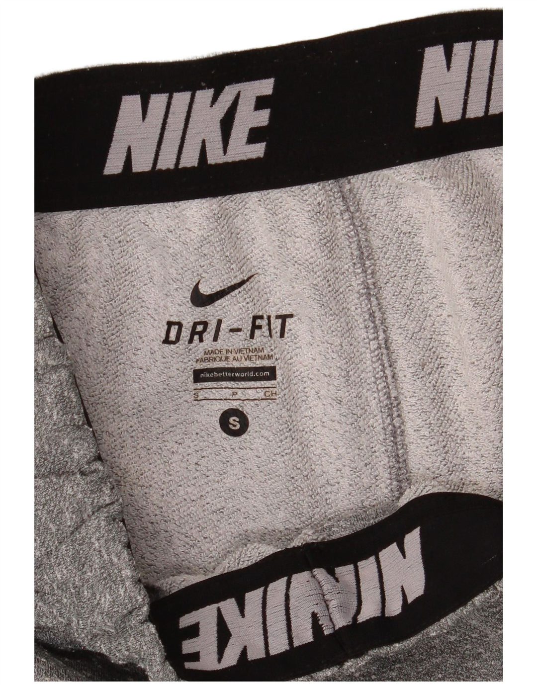 Nike Herre Dri Fit træningsdragt Bukser Joggers Små grå Flecked Polyester
