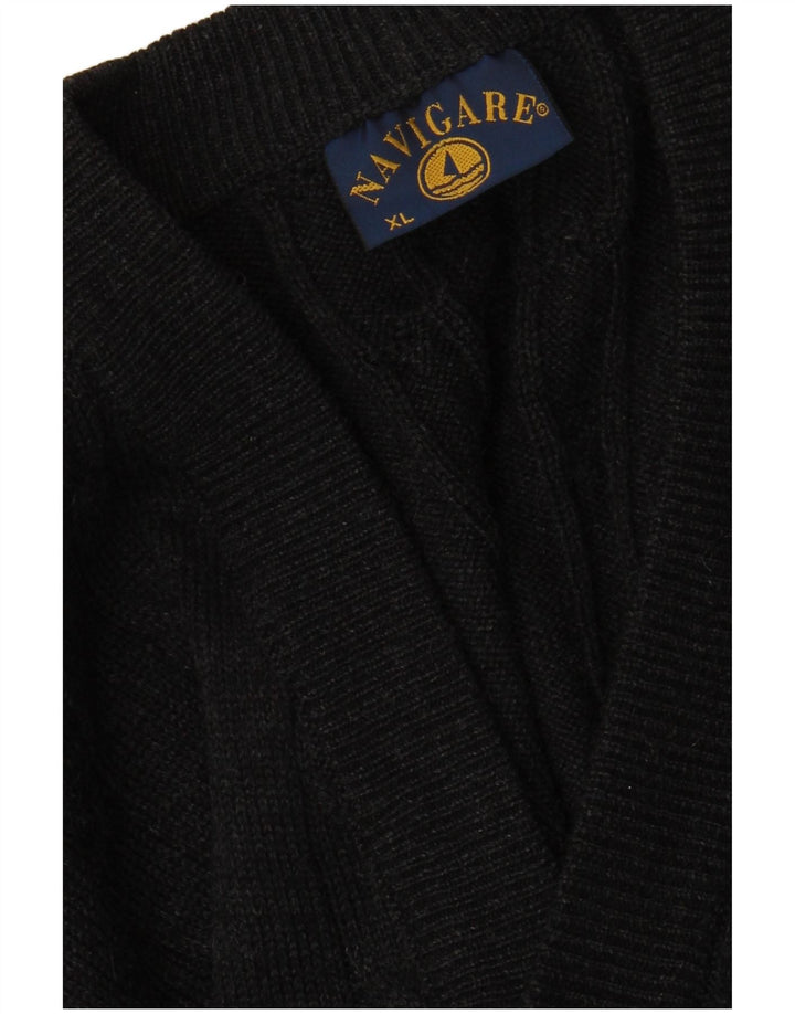 Navigare Herre Cardigan Sweater XL Grå