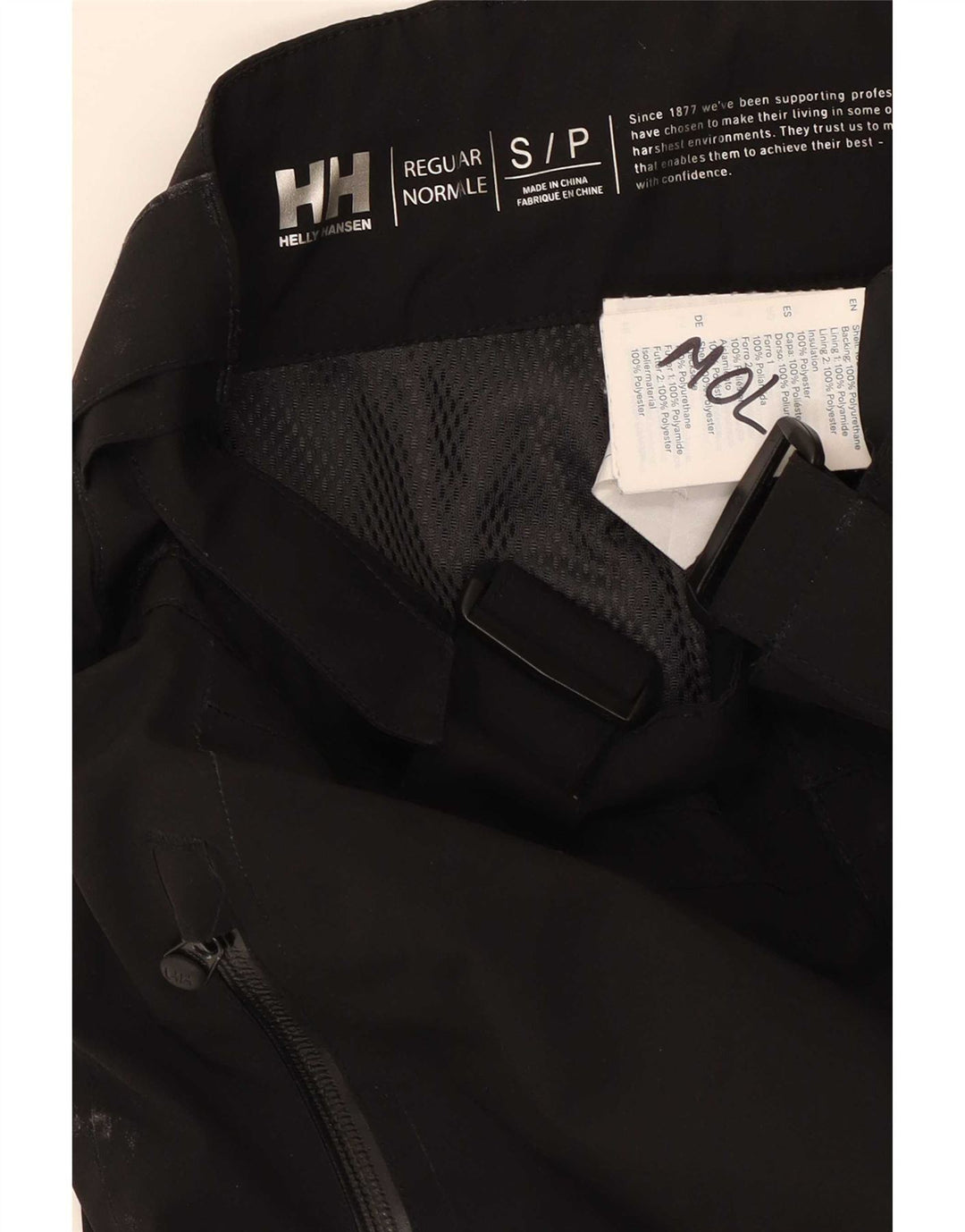 Helly Hansen Dame Skibukser UK 8 Small Black Polyester