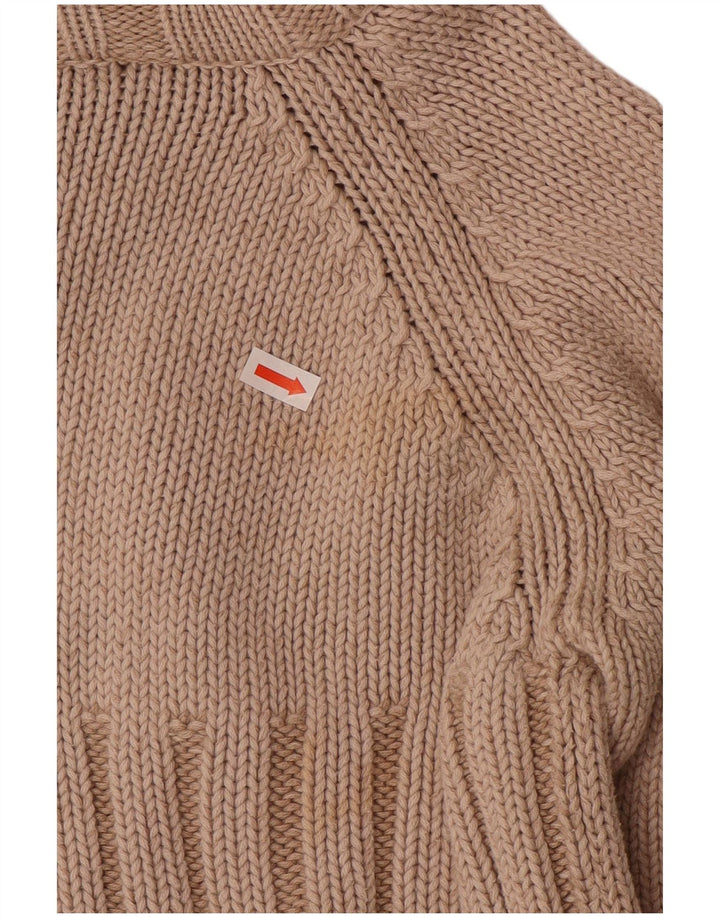 Timberland Boys Cardigan Sweater 15-16 år Beige Bomuld