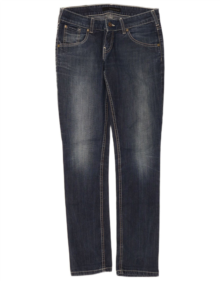 Calvin Klein Dame Slim Jeans W29 L32 Blå Bomuld