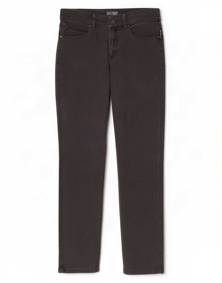 Armani Dame Slim Jeans W27 L28 Grå Bomuld