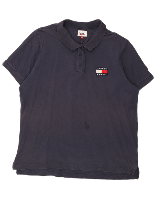 Tommy Hilfiger Herre Polo Shirt 2XL Navy Blue