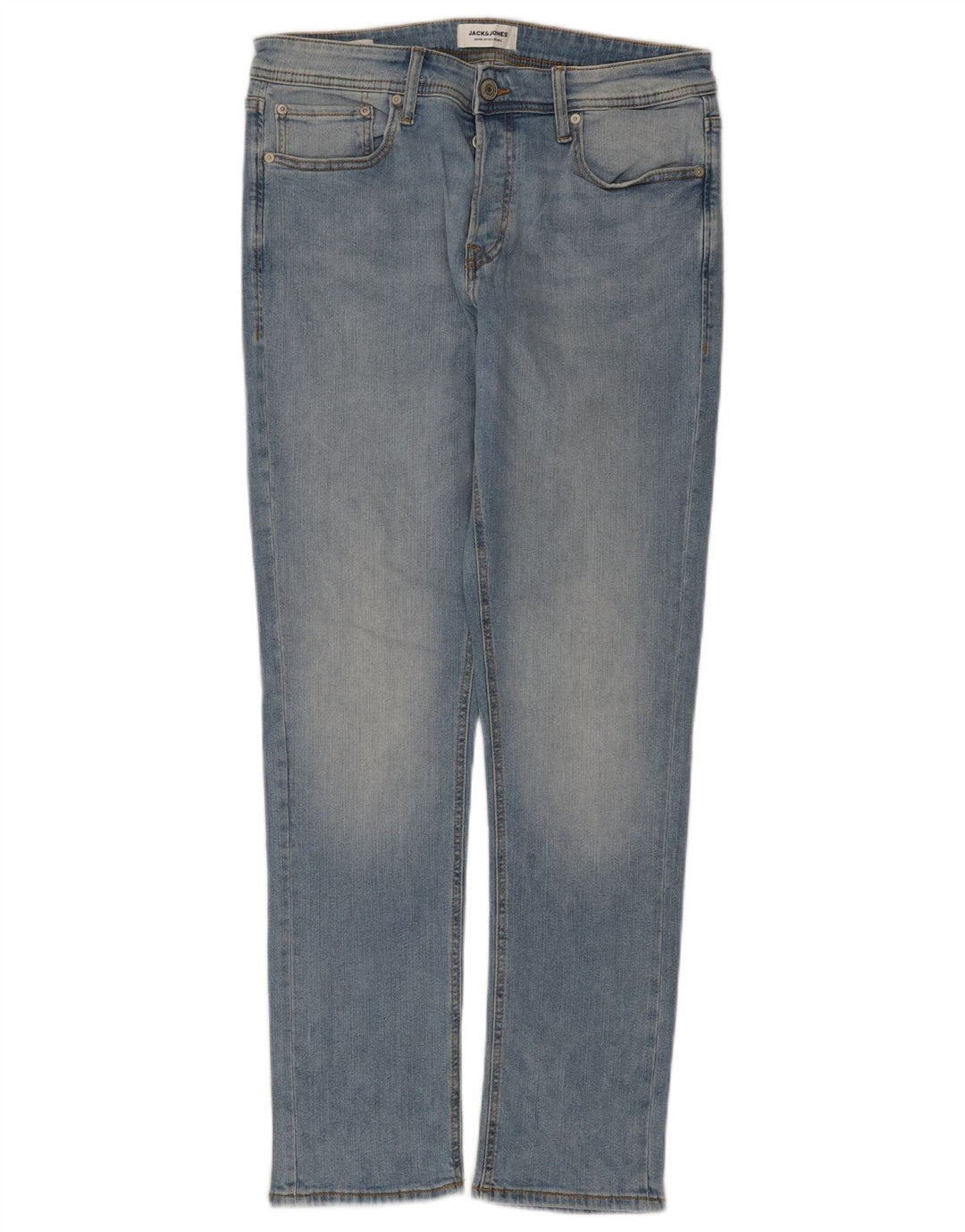 Jack & Jones Herre Slim Jeans W32 L32 Blå Bomuld